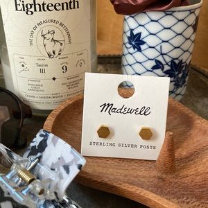 Hexagon Earrings | Madewell